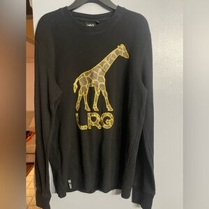 Men’s LRG Giraffe Waffle Thermal Top- small